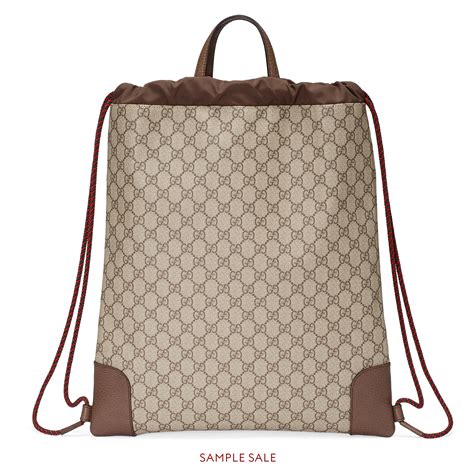 gucci courrier soft gg supreme drawstring backpack|Gucci Gucci Courrier Soft Gg Supreme Backpack In Brown .